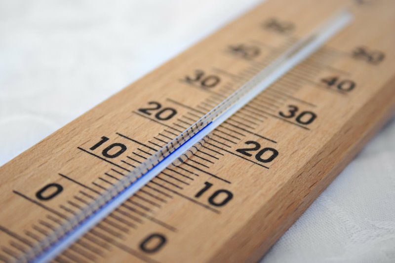 Thermometer aus Holz