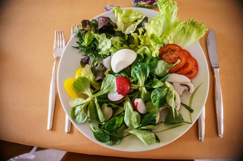 Bunter Gartensalat